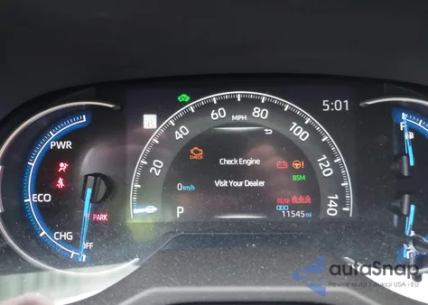 2025 Toyota Rav4 Hybrid Le z USA, uszkodzony, nr VIN 2T3MWRFV1SW254435